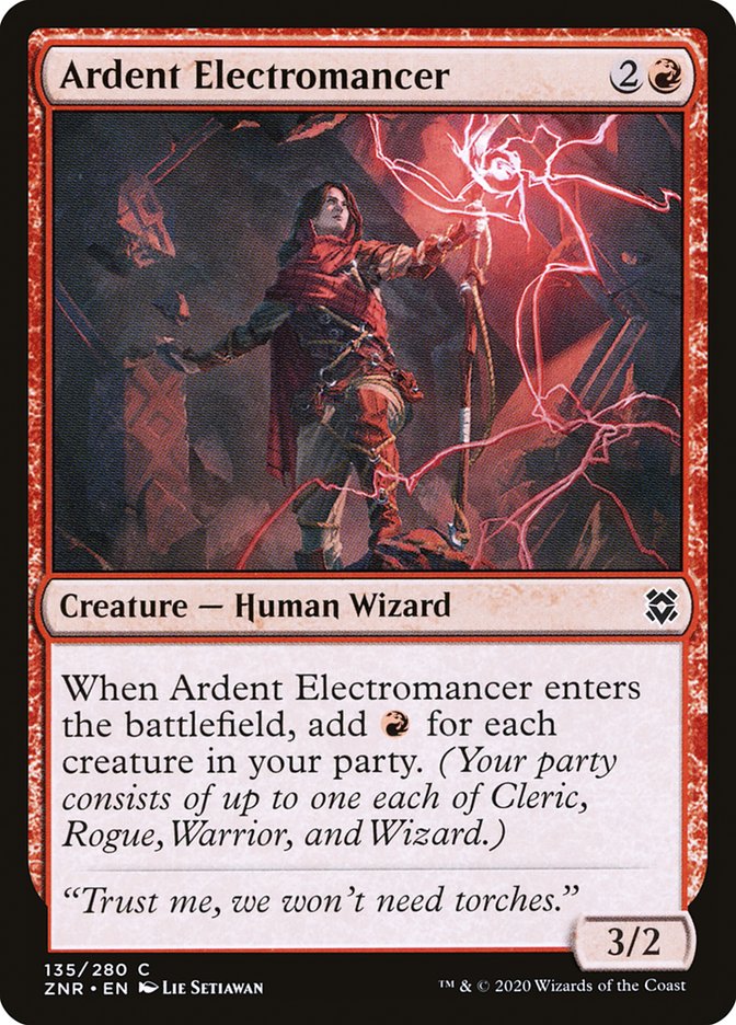 Ardent Electromancer [Zendikar Rising] Foil