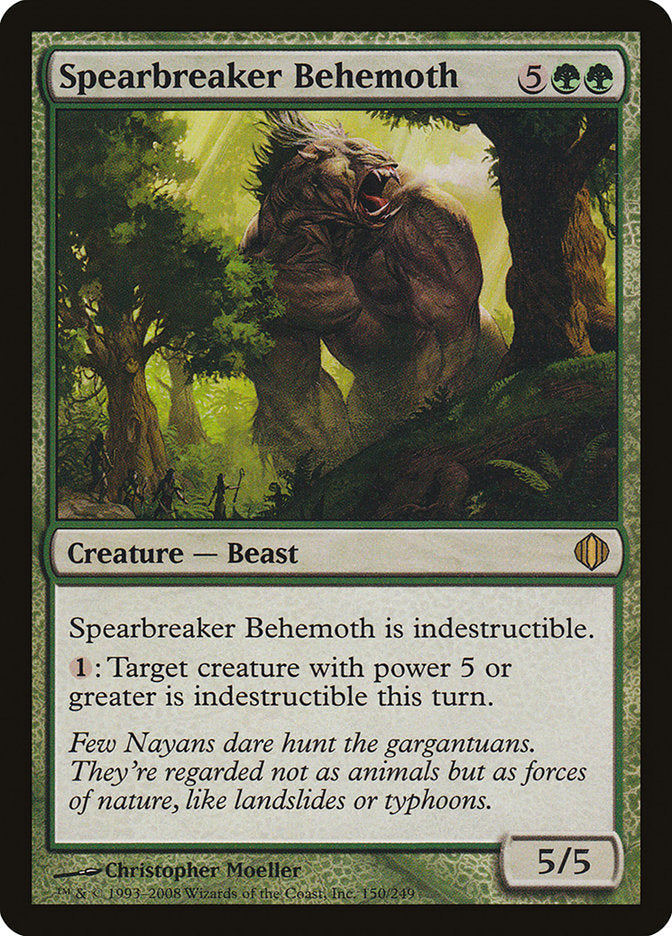 Spearbreaker Behemoth [Shards of Alara] Foil