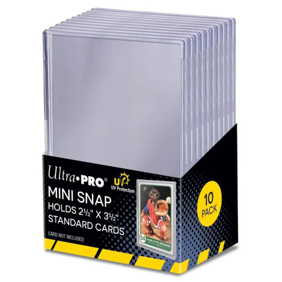 ULTRA PRO Card Holder - Mini Snap Card Holder 10PK - Holds (63.5 mm x 88.9 mm)