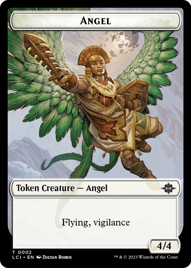 Angel  [The Lost Caverns of Ixalan Tokens] Foil