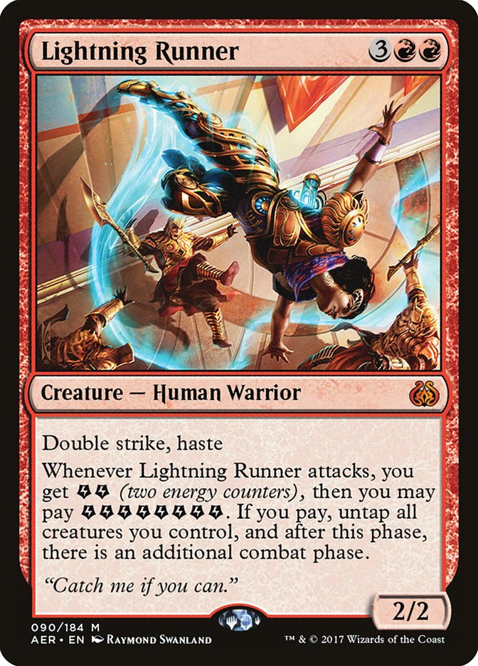Lightning Runner [Aether Revolt] Foil