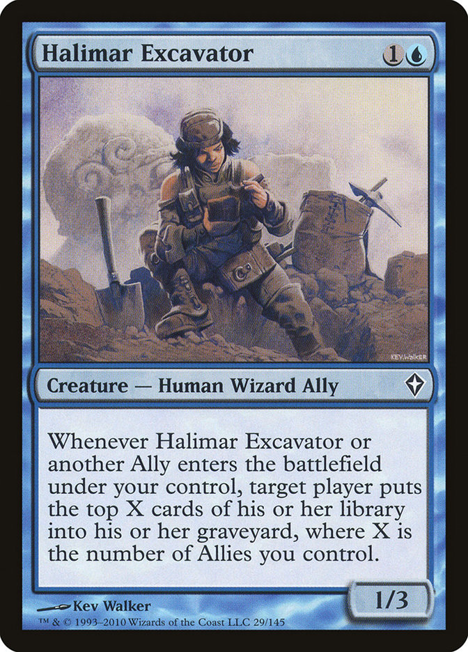 Halimar Excavator [Worldwake] Foil