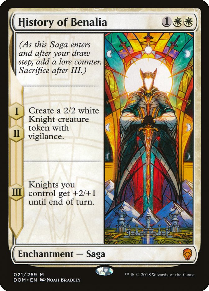History of Benalia [Dominaria] Foil