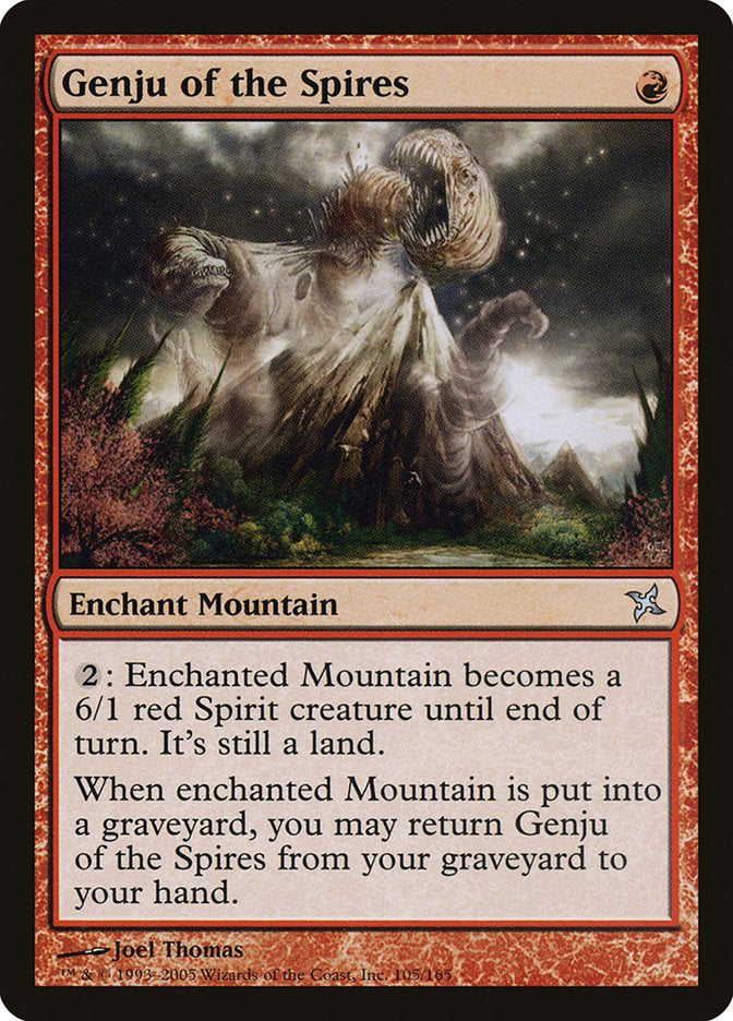 Genju of the Spires [Betrayers of Kamigawa] Foil