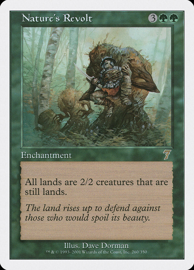 Nature's Revolt [Seventh Edition] Foil