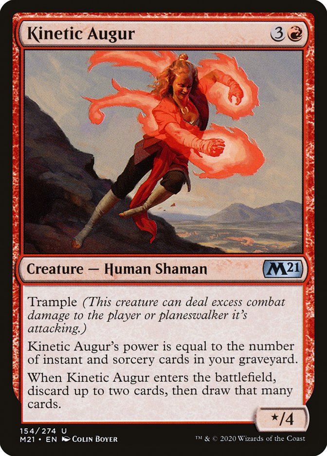 Kinetic Augur [Core Set 2021] Foil