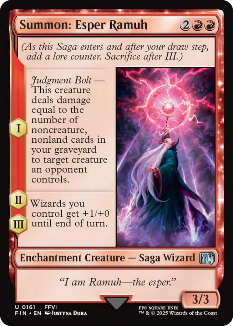 Summon: Esper Ramuh [FINAL FANTASY] Foil