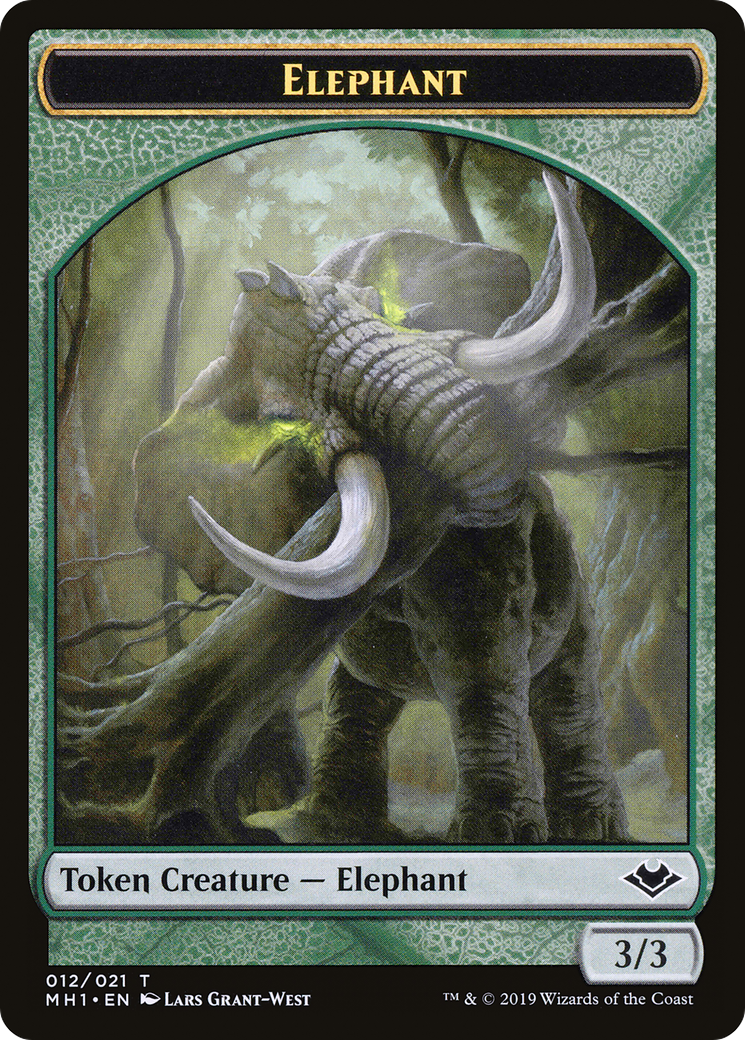 Elephant  [Modern Horizons Tokens] Foil