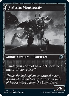 Mystic Skull // Mystic Monstrosity [Innistrad: Double Feature] Foil