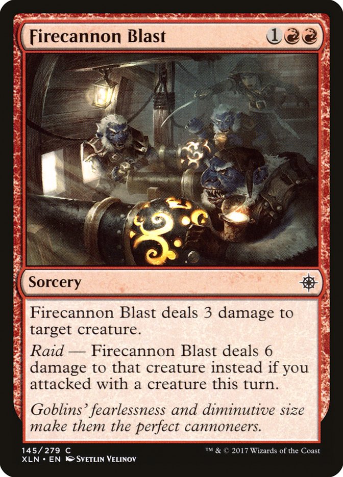 Firecannon Blast [Ixalan] Foil