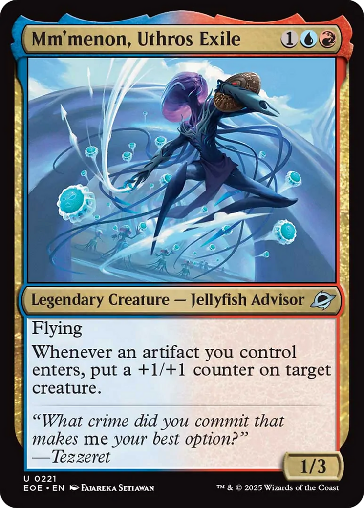 Mm'menon, Uthros Exile [Edge of Eternities] Foil