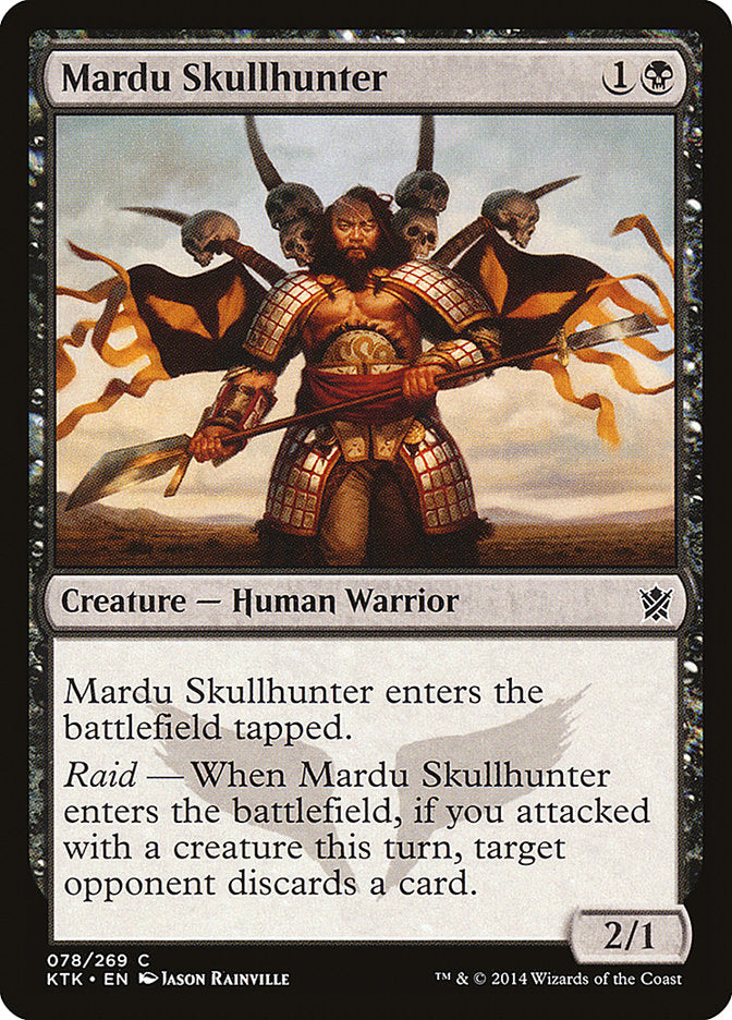 Mardu Skullhunter [Khans of Tarkir] Foil