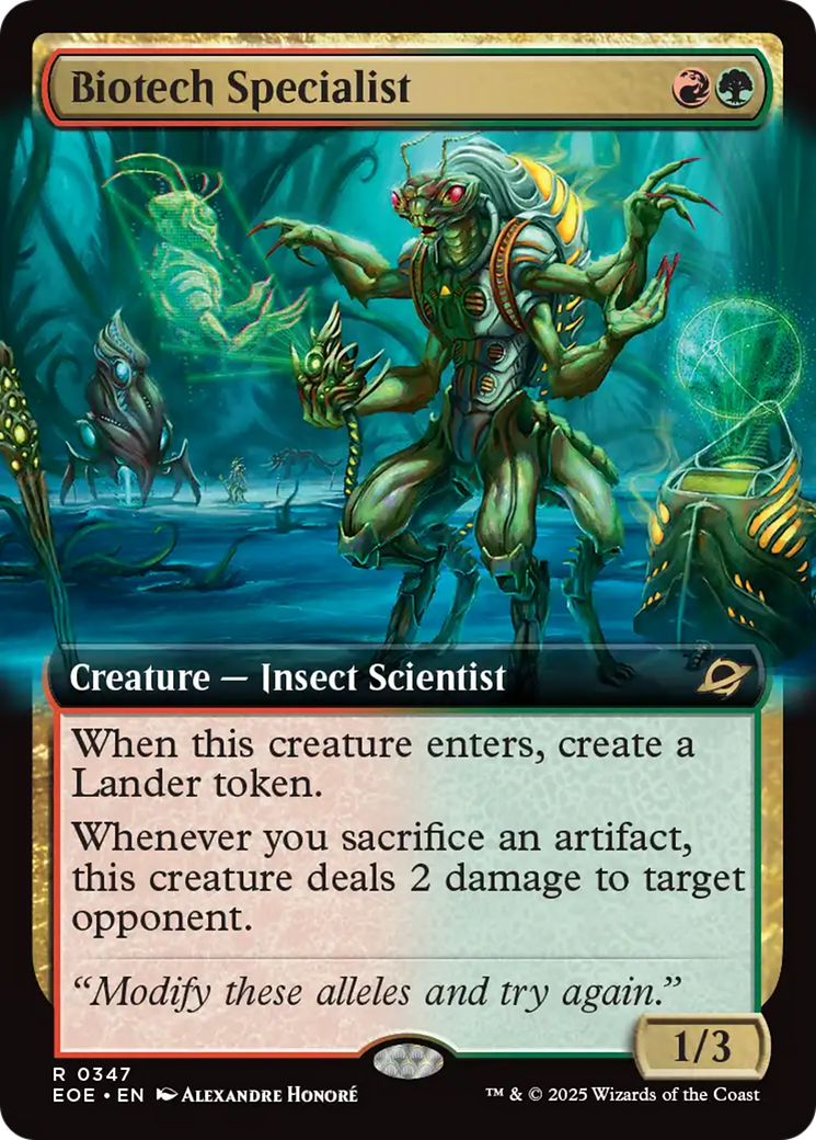 Biotech Specialist (Extended Art) [Edge of Eternities] Foil