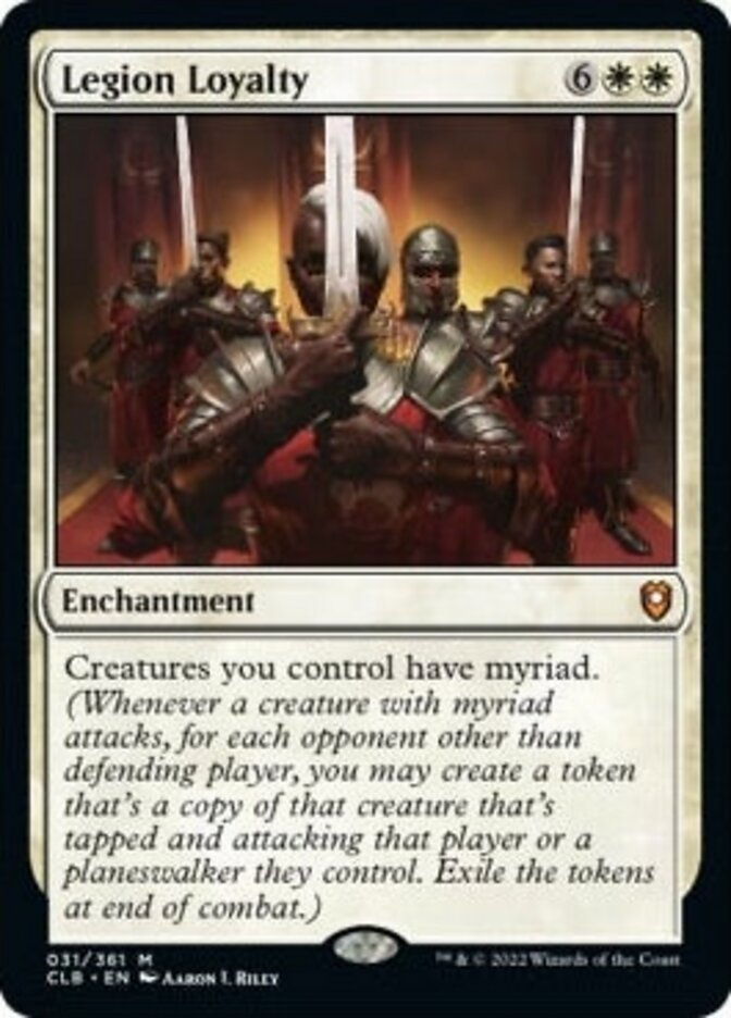 Legion Loyalty [Commander Legends: Battle for Baldur's Gate] Foil