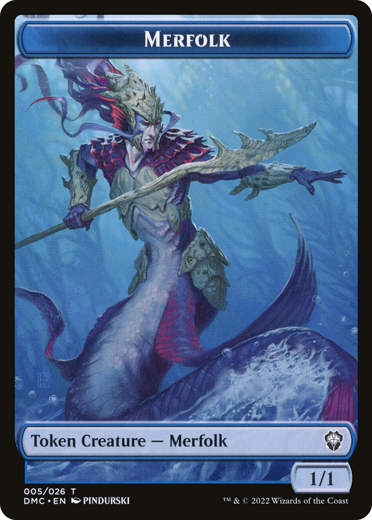 Merfolk  [Dominaria United Tokens]