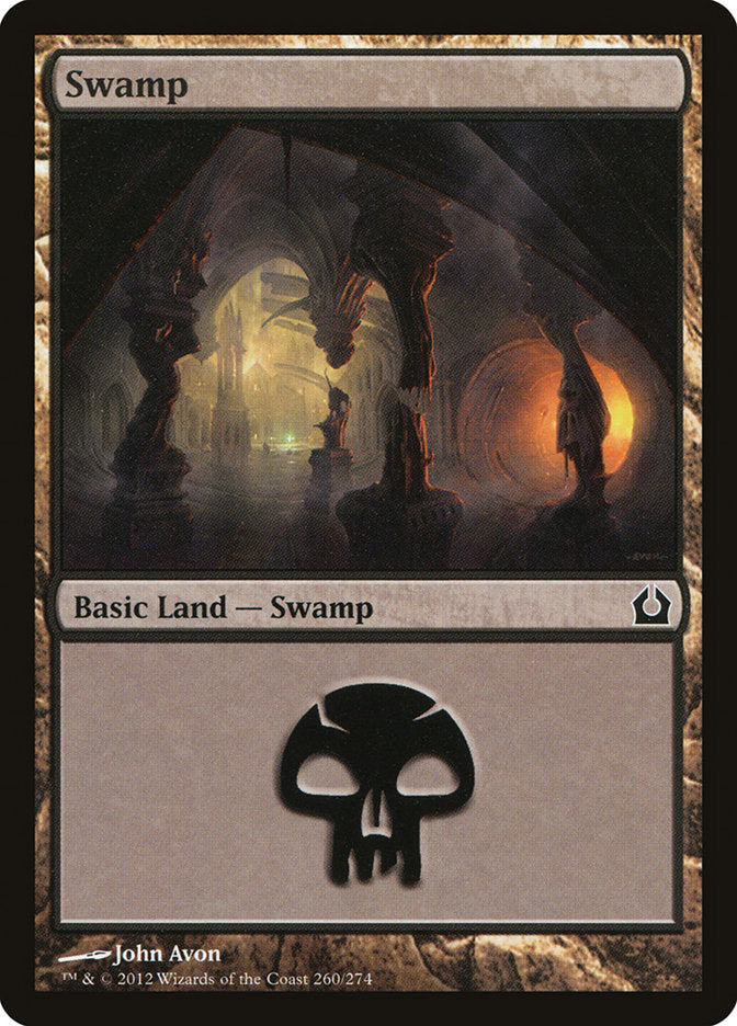 Swamp (260) [Return to Ravnica] Foil