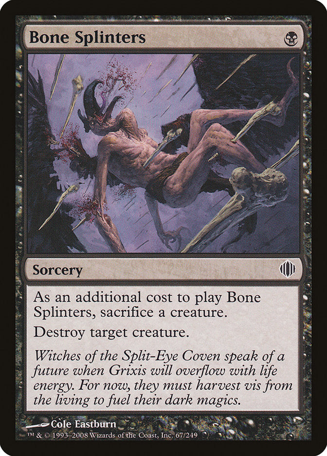 Bone Splinters [Shards of Alara] Foil