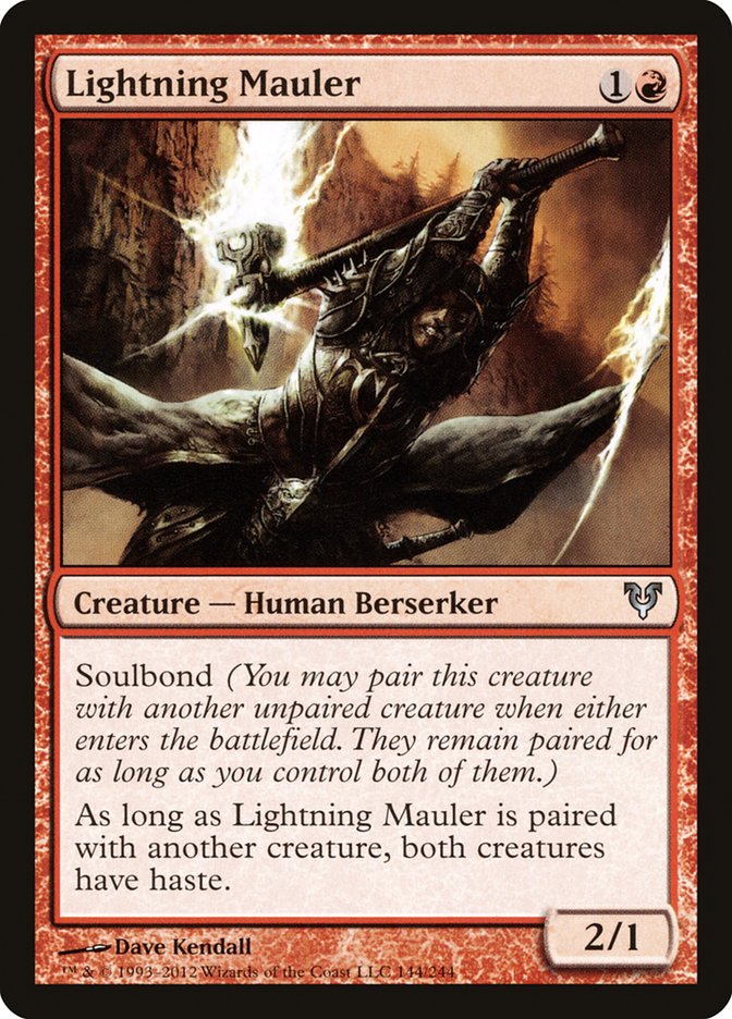 Lightning Mauler [Avacyn Restored] Foil