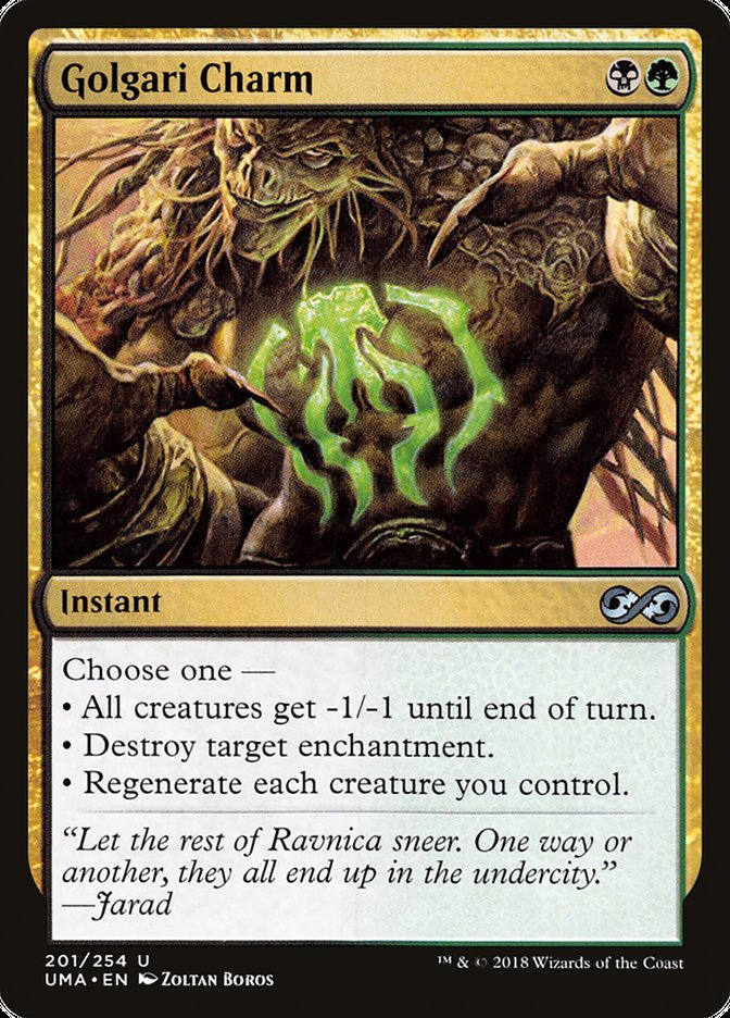 Golgari Charm [Ultimate Masters] Foil