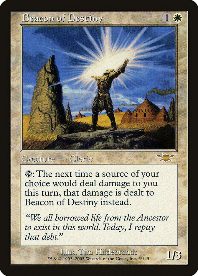 Beacon of Destiny [Legions] Foil