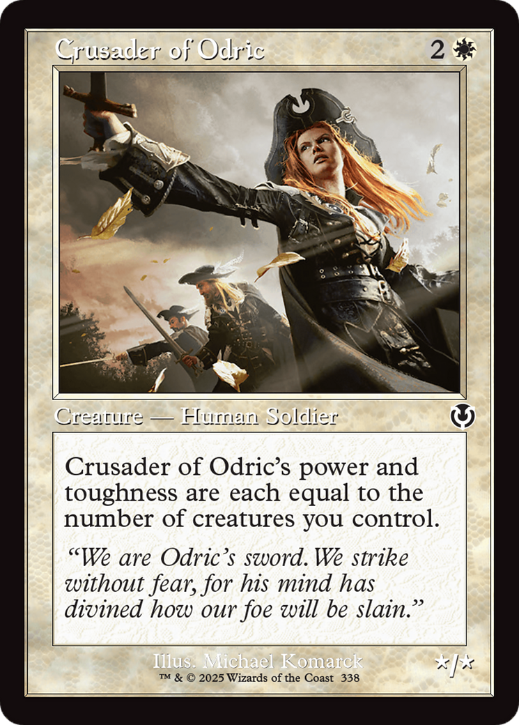 Crusader of Odric (Retro Frame) [Innistrad Remastered] Foil