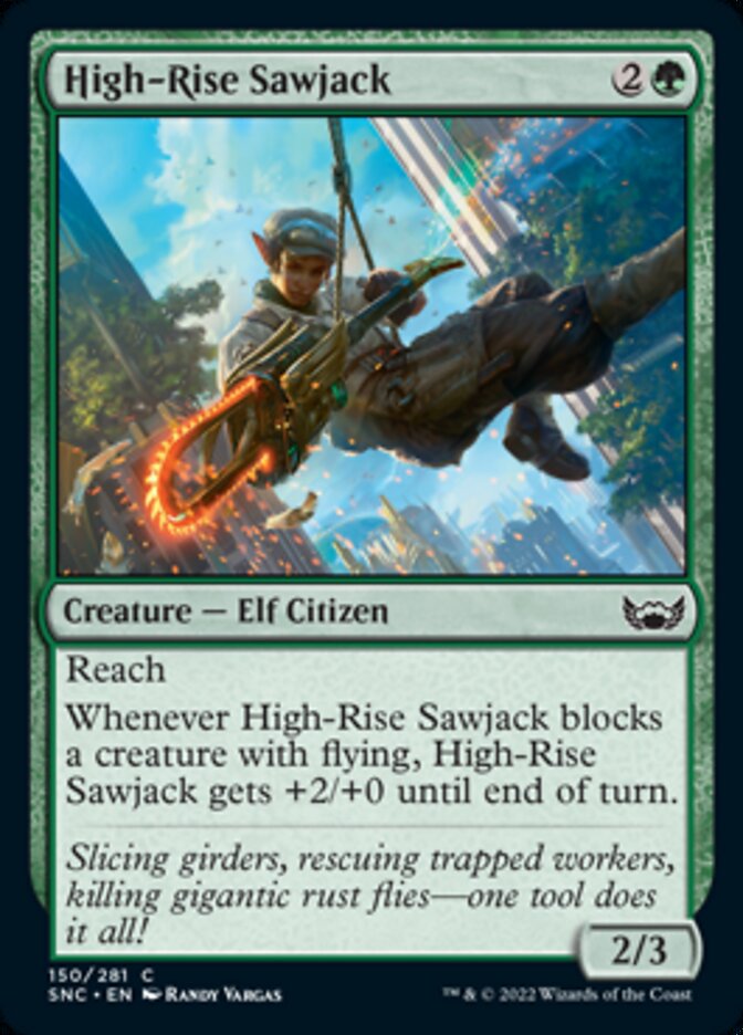 High-Rise Sawjack [Streets of New Capenna] Foil