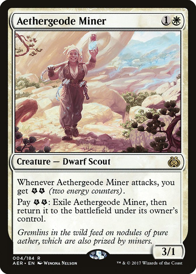 Aethergeode Miner [Aether Revolt] Foil