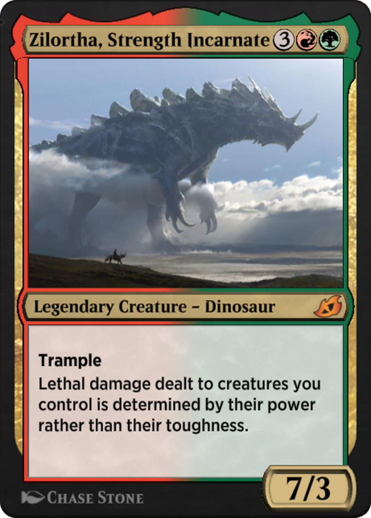 Zilortha, Strength Incarnate  [Ikoria: Lair of Behemoths]