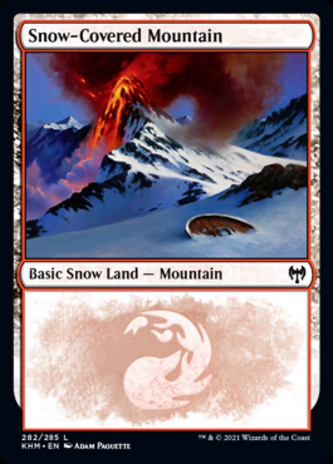 Snow-Covered Mountain (282) [Kaldheim] Foil