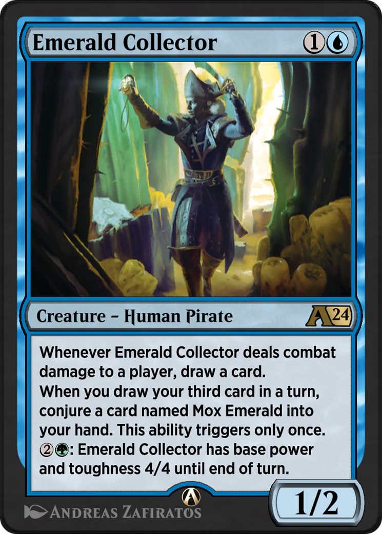 Emerald Collector  [Alchemy: Outlaws of Thunder Junction]