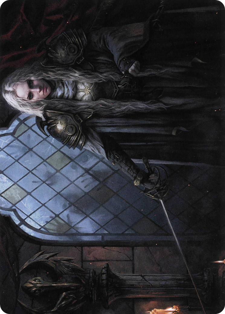 Thalia, Guardian of Thraben // Thalia, Guardian of Thraben  [Crimson Vow Art Series] (Borderless) Foil