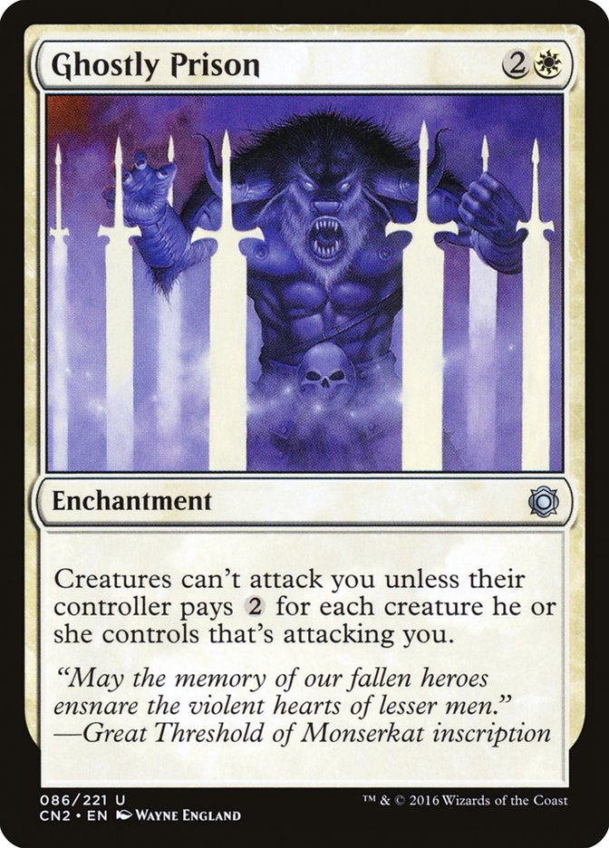 Ghostly Prison [Conspiracy: Take the Crown] Foil