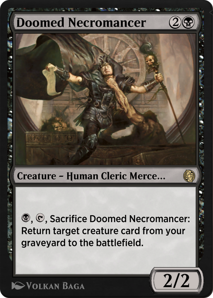 Doomed Necromancer  [Jumpstart Arena Exclusives]