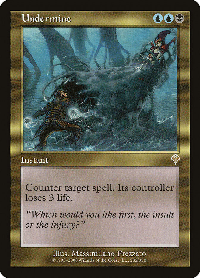 Undermine [Invasion] Foil