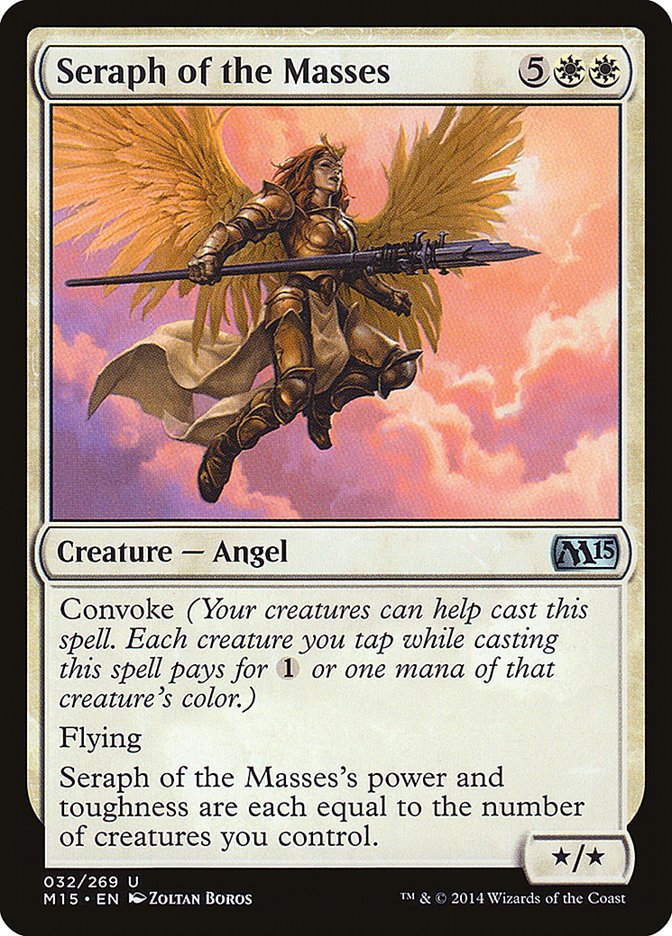 Seraph of the Masses [Magic 2015] Foil