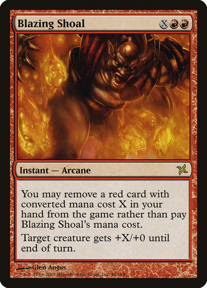 Blazing Shoal [Betrayers of Kamigawa] Foil