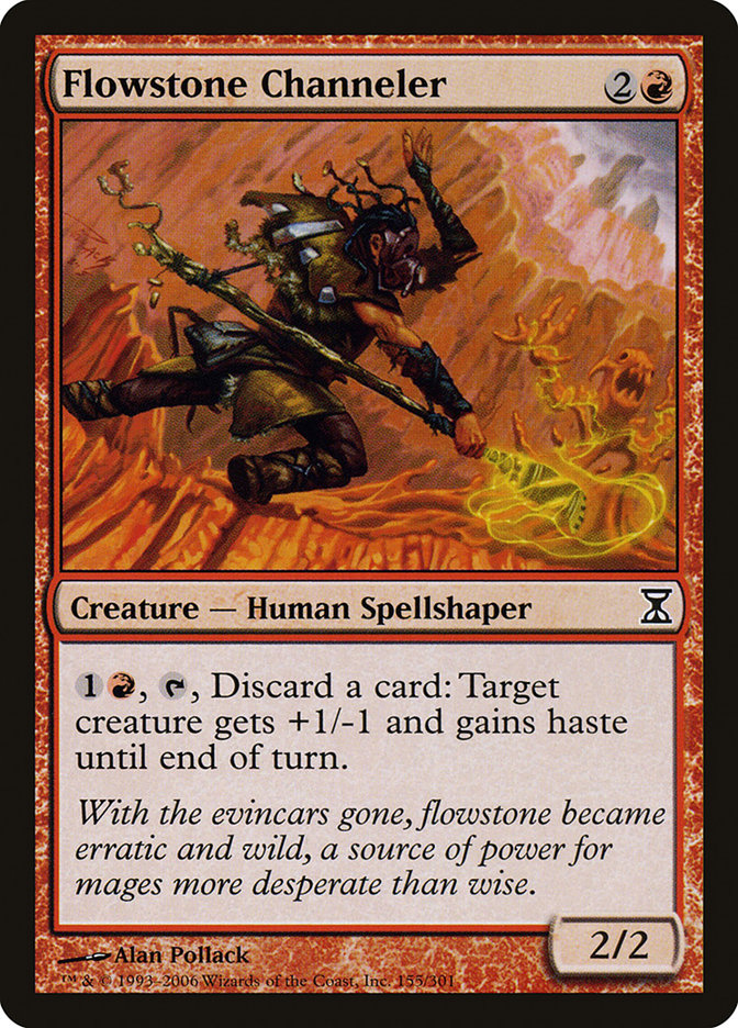 Flowstone Channeler [Time Spiral] Foil