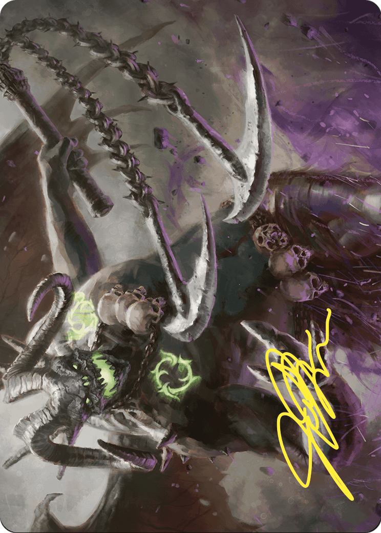 Archfiend of Despair // Archfiend of Despair  [Commander Masters Art Series] (Borderless)