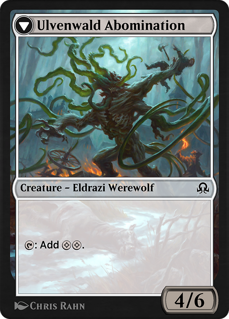 Ulvenwald Captive // Ulvenwald Abomination  [Shadows over Innistrad Remastered]