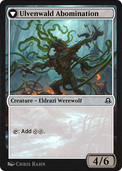 Ulvenwald Captive // Ulvenwald Abomination  [Shadows over Innistrad Remastered]