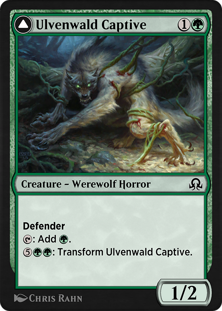 Ulvenwald Captive // Ulvenwald Abomination  [Shadows over Innistrad Remastered]