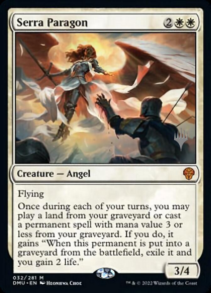 Serra Paragon (Promo Pack) [Dominaria United Promos] Foil