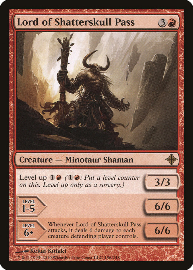 Lord of Shatterskull Pass [Rise of the Eldrazi] Foil