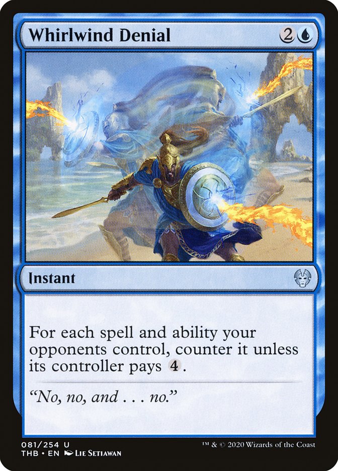 Whirlwind Denial [Theros Beyond Death] Foil