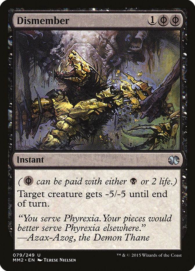 Dismember [Modern Masters 2015] Foil