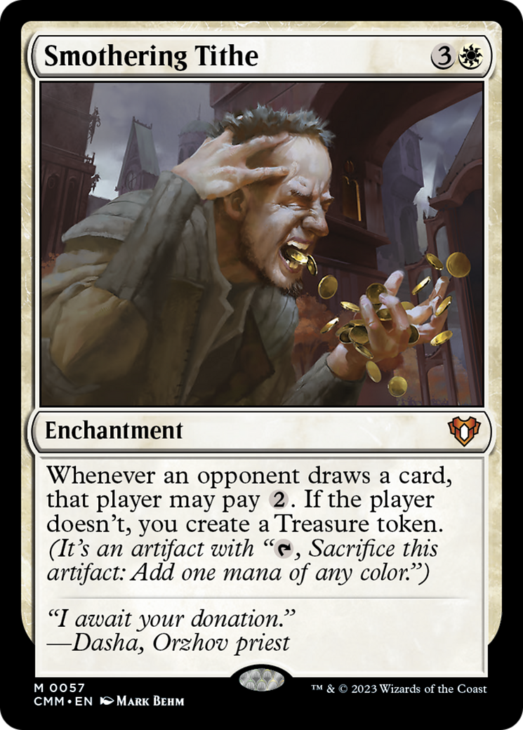Smothering Tithe [Commander Masters] Foil