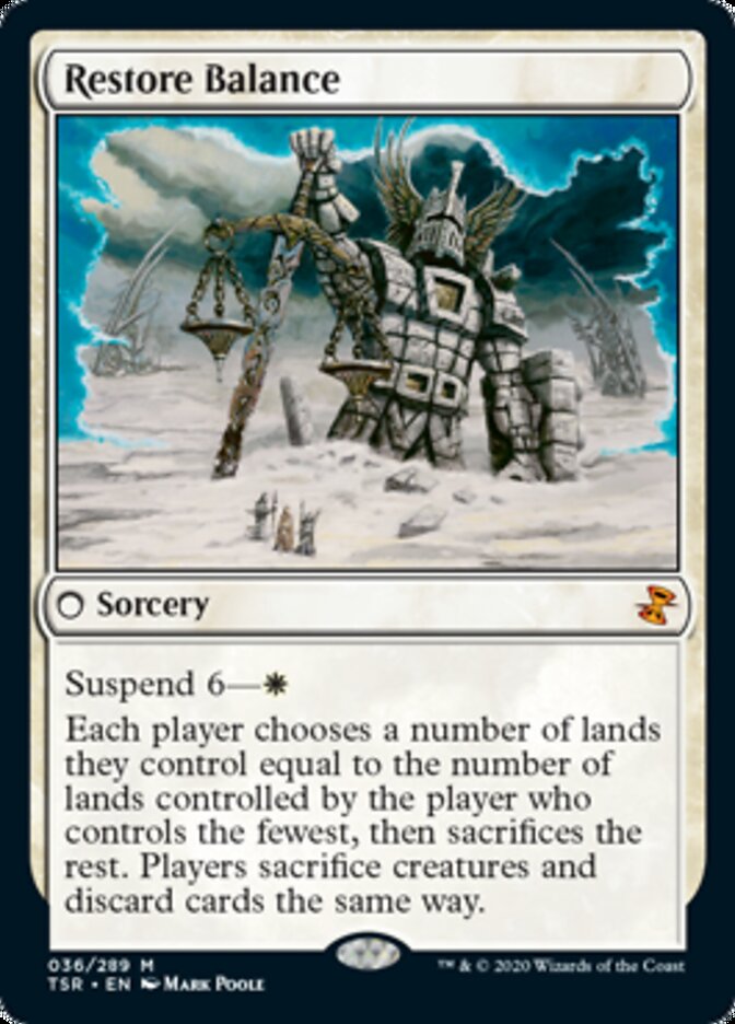 Restore Balance [Time Spiral Remastered] Foil