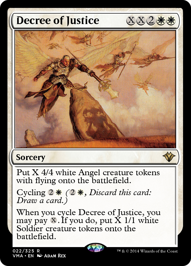 Decree of Justice  [Vintage Masters]