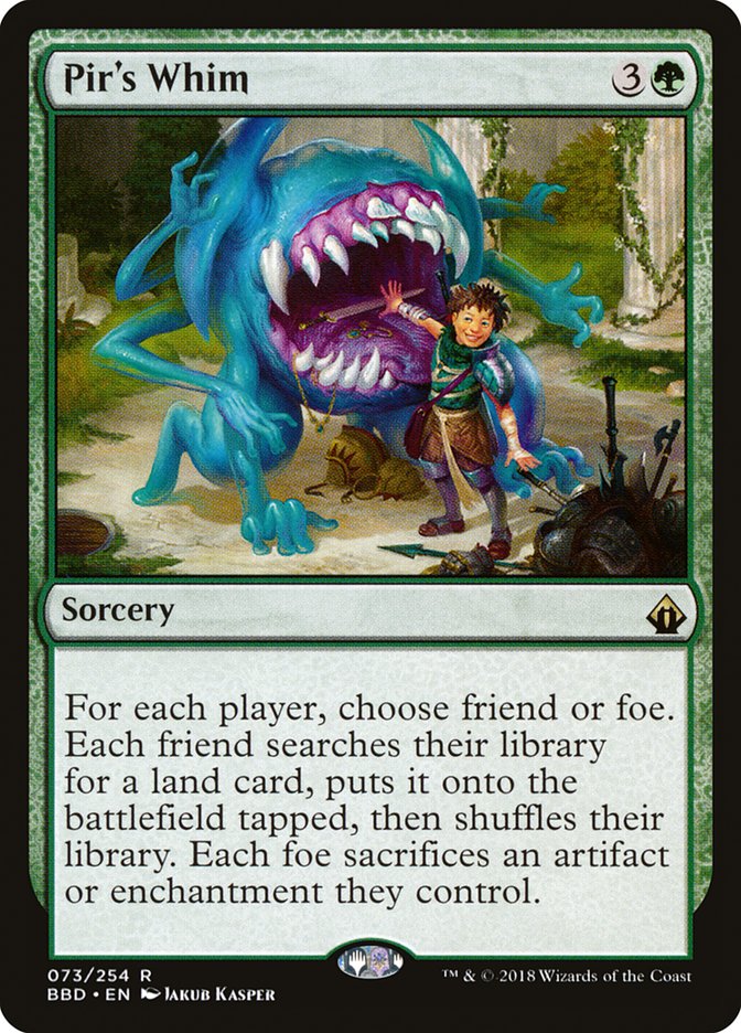 Pir's Whim [Battlebond] Foil