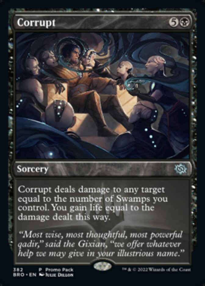 Corrupt (Promo Pack) [The Brothers' War Promos] Foil